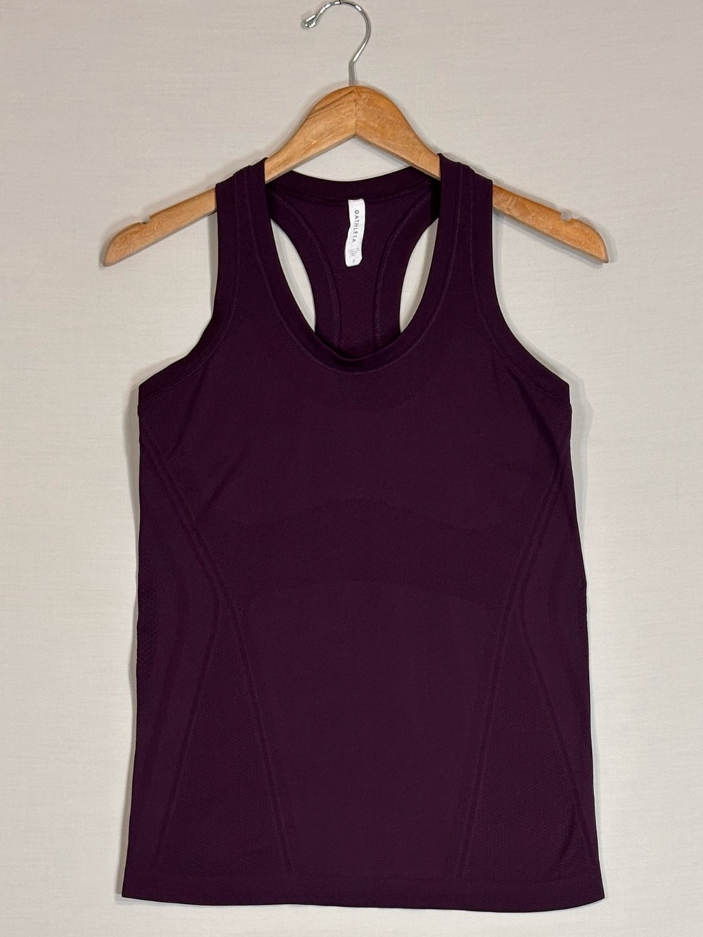 Athleta Plum Racerback Athletic Tank Top Built-In Support Women’s S